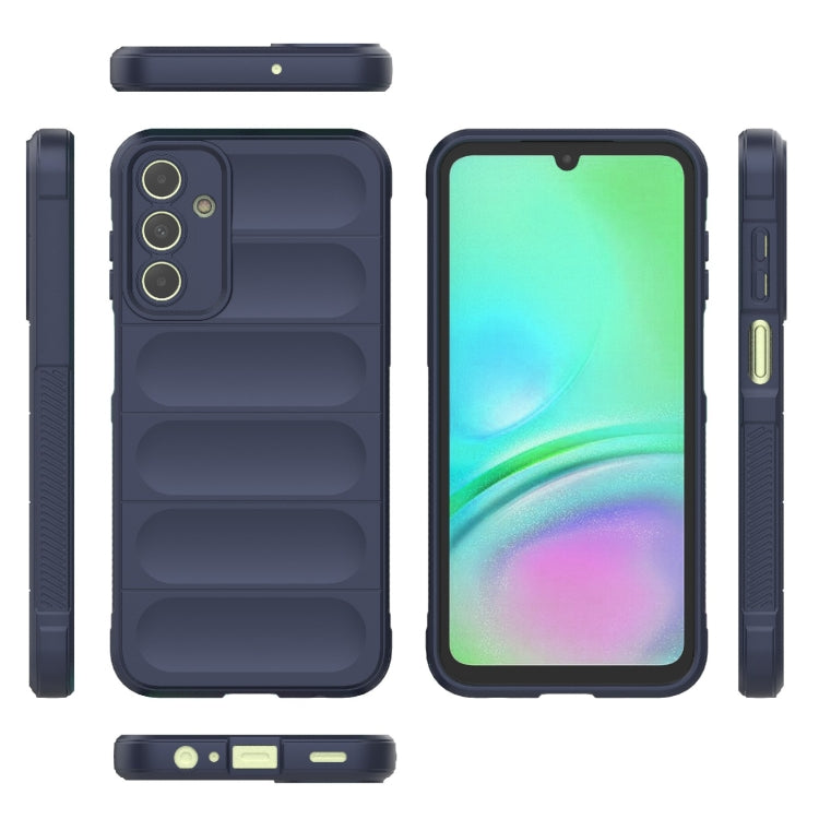 For Samsung Galaxy A15 5G Magic Shield TPU + Flannel Phone Case in dark color, showcasing its stylish design and protective features.